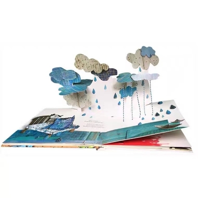 Art Paper 4C Printing Pop Up 3D Story Books For Children'S Education