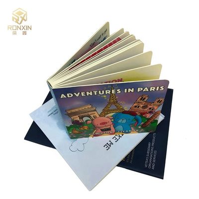 128gsm Glossy Hardcover Children'S Books Full Color For Early Education