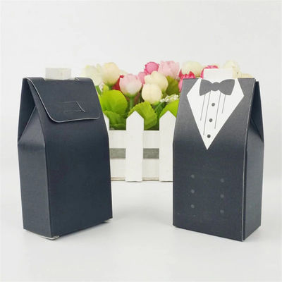 FSC Certificate Foldable Wedding Candy Gift Box For Guests Cute Design