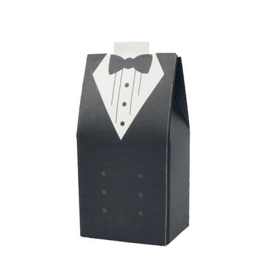 FSC Certificate Foldable Wedding Candy Gift Box For Guests Cute Design