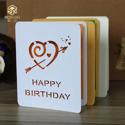 Pantone Printing Happy Birthday Greeting Card