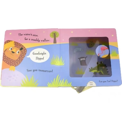 Perfect Binding Hardcover Children'S Books CMYK Print For Children Education